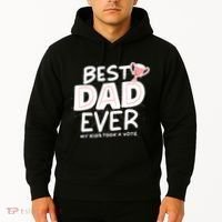 Best Dad Ever My Kids Took A Vote Hoodie thumb 2