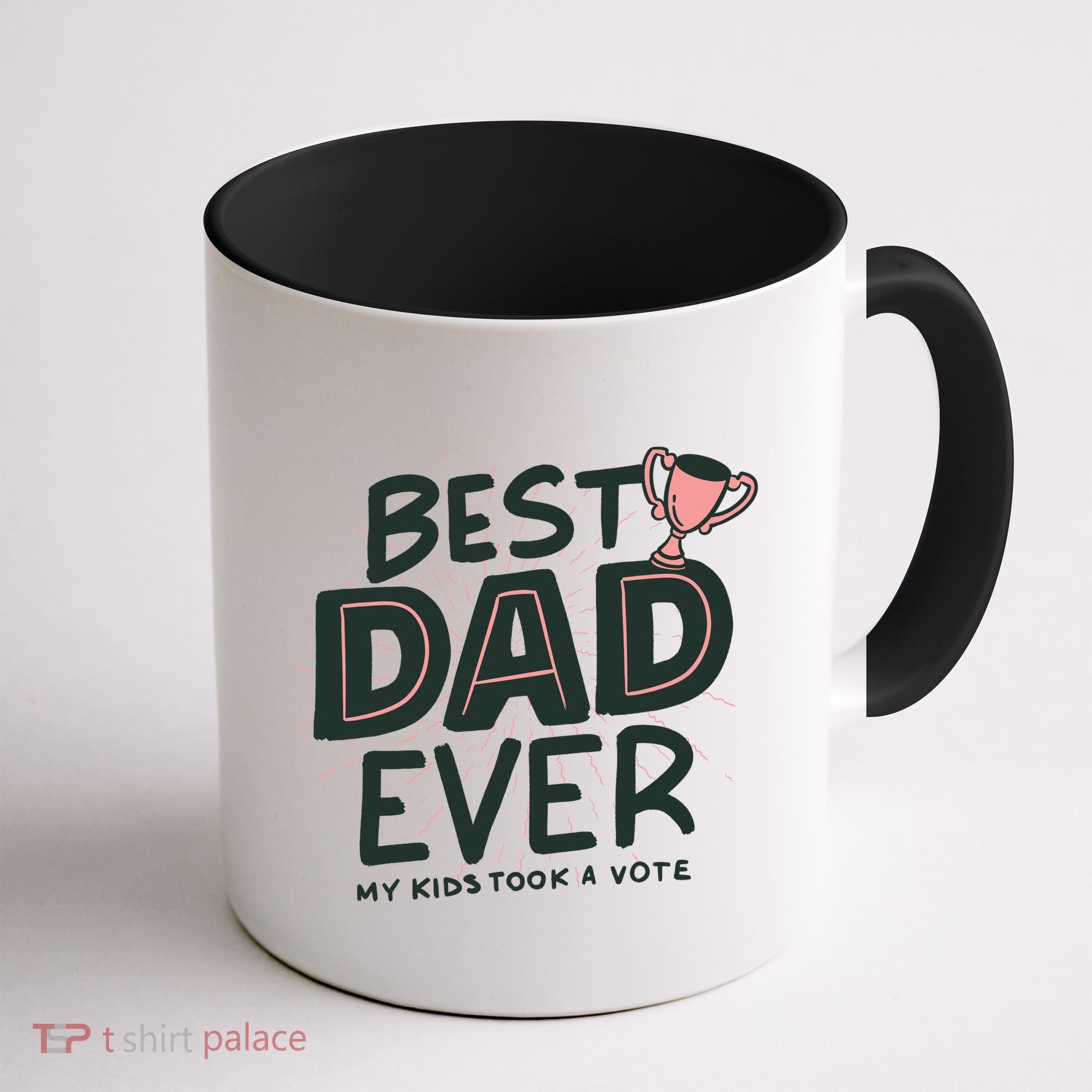 Best Dad Ever My Kids Took A Vote Coffee Mug