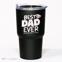 Best Dad Ever My Kids Took A Vote Tumbler thumb 0