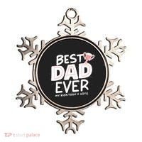 Best Dad Ever My Kids Took A Vote Ornament thumb 0