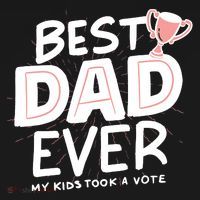 Best Dad Ever My Kids Took A Vote Ornament thumb 1