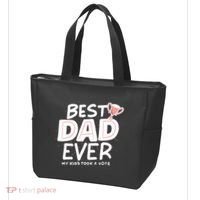 Best Dad Ever My Kids Took A Vote Tote Bag thumb 3