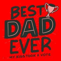 Best Dad Ever My Kids Took A Vote Santa Hat thumb 1