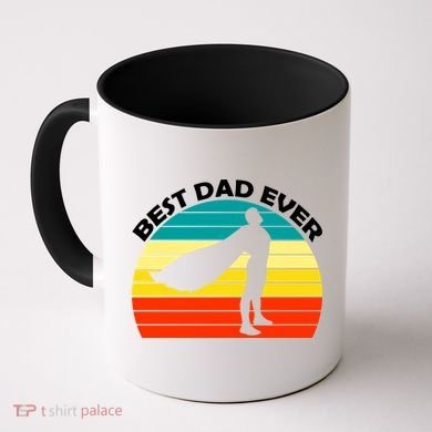 Best Dad Ever Super Dad Hero Coffee Mug