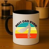 Best Dad Ever Super Dad Hero Coffee Mug thumb 4