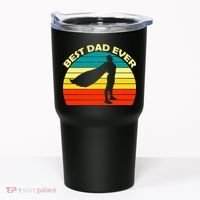 Best Dad Ever Super Dad Hero Tumbler thumb 0