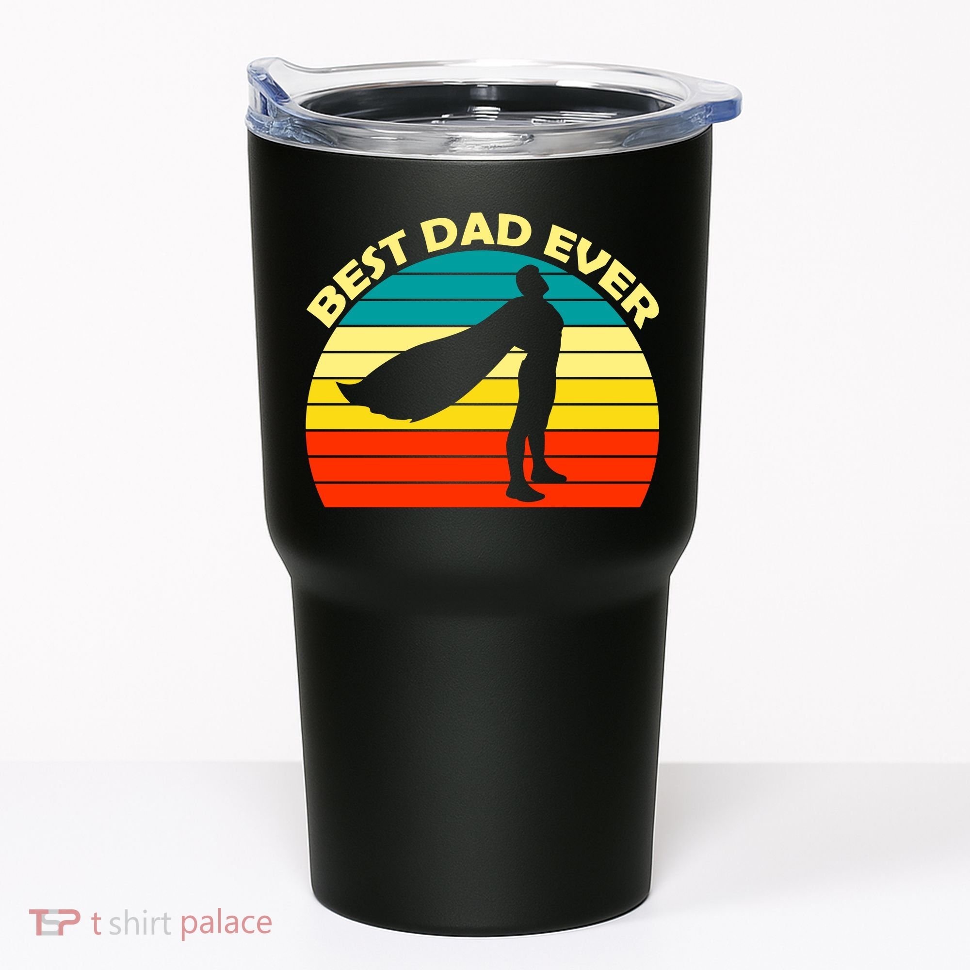 Best Dad Ever Super Dad Hero Tumbler
