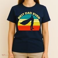 Best Dad Ever Super Dad Hero T-Shirt thumb 4