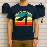 Best Dad Ever Super Dad Hero T-Shirt thumb 6