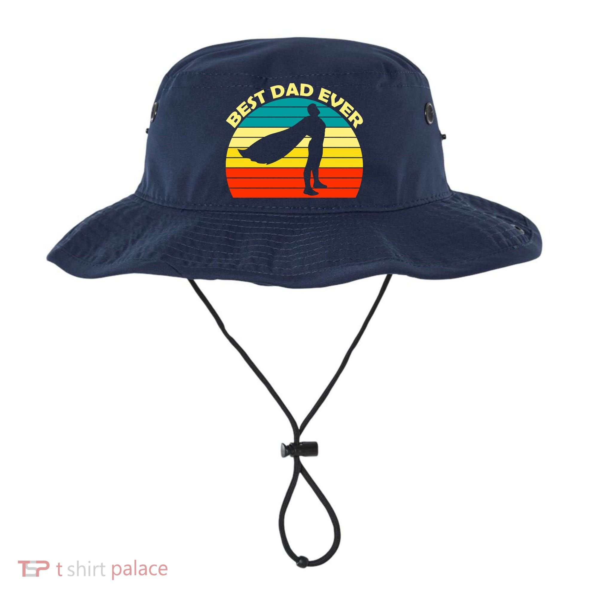 Best Dad Ever Super Dad Hero Bucket Hat