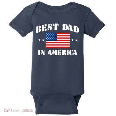 Best Dad In America Baby Bodysuit