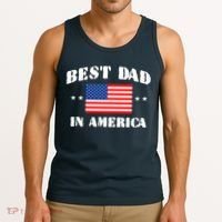 Best Dad In America Tank Top thumb 3