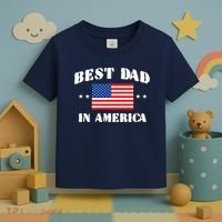 Best Dad In America Toddler T-Shirt thumb 3
