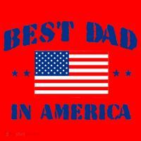 Best Dad In America Santa Hat thumb 1