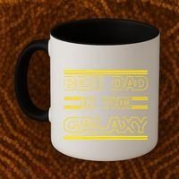 Best Dad In The Galaxy Coffee Mug thumb 2