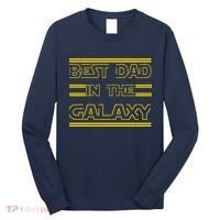 Best Dad In The Galaxy Long Sleeve Shirt thumb 0