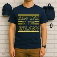 Best Dad In The Galaxy T-Shirt thumb 6