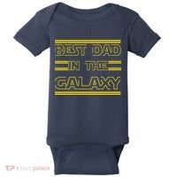 Best Dad In The Galaxy Baby Bodysuit thumb 0