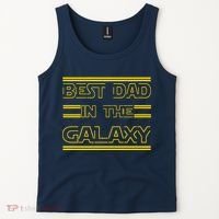 Best Dad In The Galaxy Tank Top thumb 2