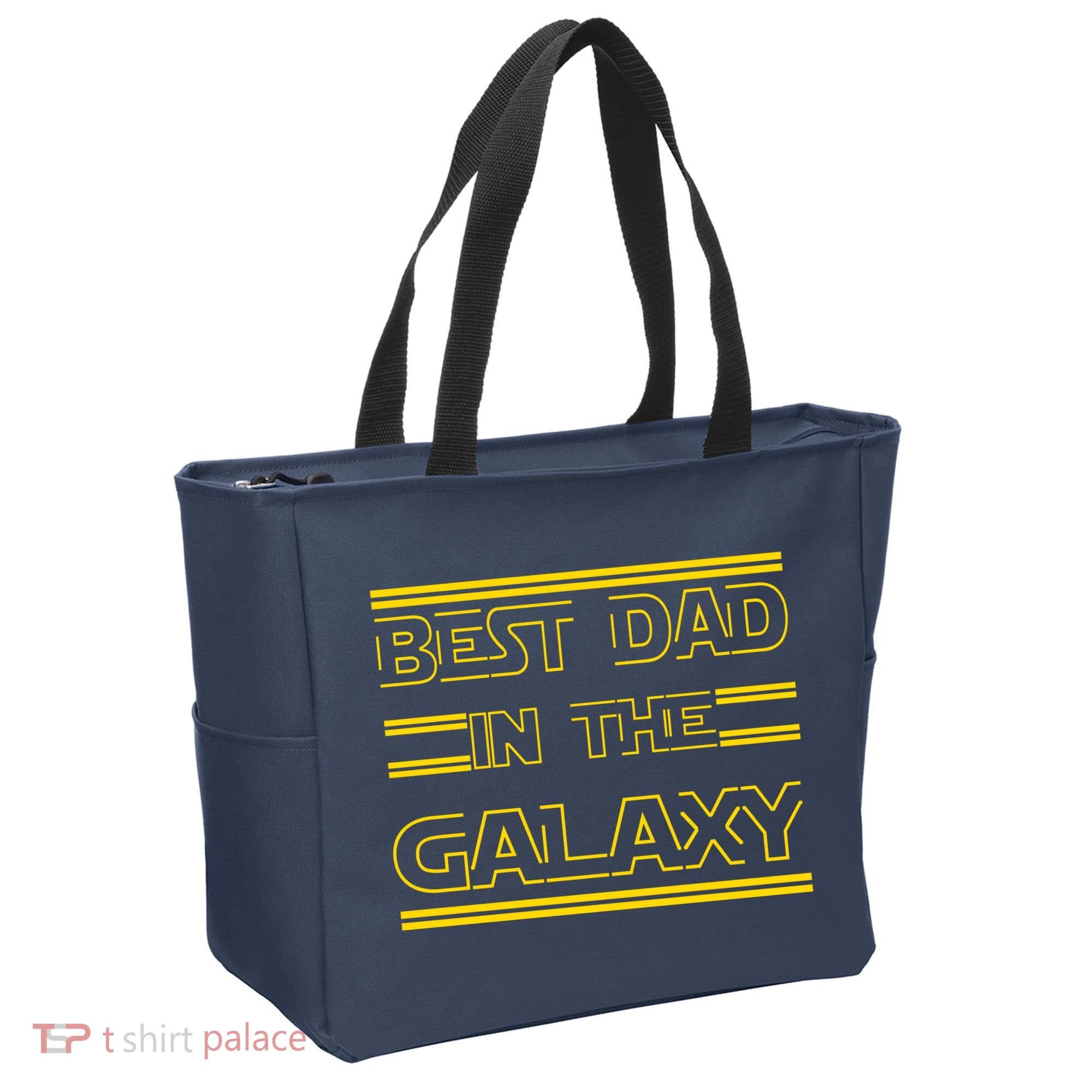 Best Dad In The Galaxy Tote Bag