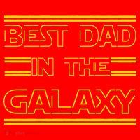 Best Dad In The Galaxy Santa Hat thumb 1