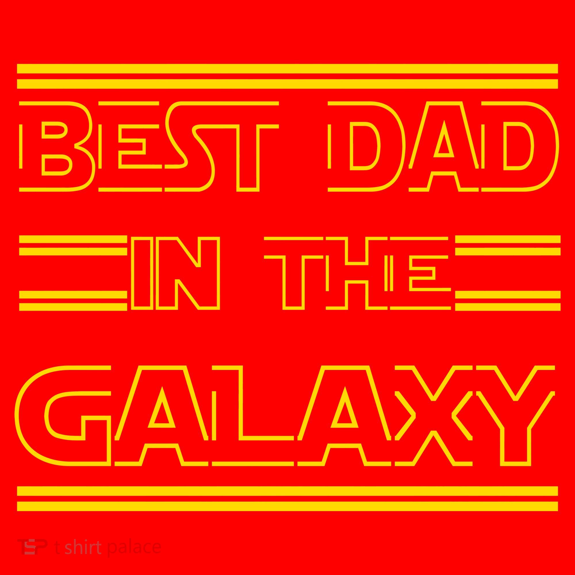 Best Dad In The Galaxy Santa Hat