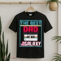 Best Dad In The Galaxy Cassette Mix Tape T-Shirt thumb 2