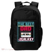 Best Dad In The Galaxy Cassette Mix Tape Backpack thumb 0