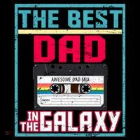 Best Dad In The Galaxy Cassette Mix Tape Coffee Mug thumb 5