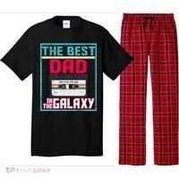 Best Dad In The Galaxy Cassette Mix Tape Pajama Set thumb 0