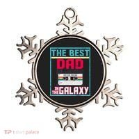 Best Dad In The Galaxy Cassette Mix Tape Ornament thumb 0