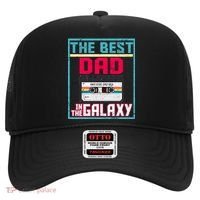 Best Dad In The Galaxy Cassette Mix Tape Hat thumb 0