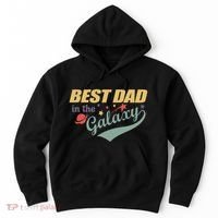 Best Dad In The Galaxy Cute Father's Day Hoodie thumb 0