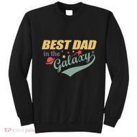 Best Dad In The Galaxy Cute Father's Day Sweatshirt thumb 0