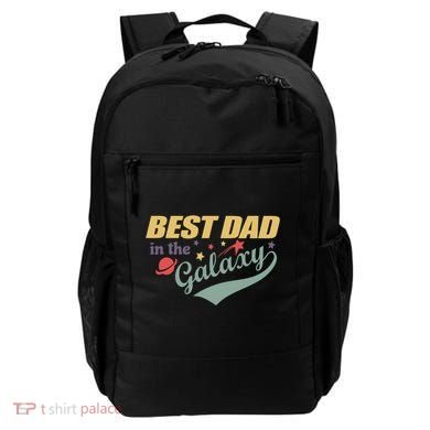 Best Dad In The Galaxy Cute Father's Day Backpack