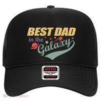 Best Dad In The Galaxy Cute Father's Day Hat thumb 0