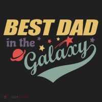 Best Dad In The Galaxy Cute Father's Day Hat thumb 2