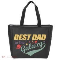 Best Dad In The Galaxy Cute Father's Day Tote Bag thumb 0