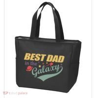 Best Dad In The Galaxy Cute Father's Day Tote Bag thumb 3