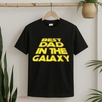 Best Dad In The Galaxy Father's Day T-Shirt thumb 2