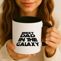 Best Dad In The Galaxy Father's Day Coffee Mug thumb 3