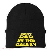 Best Dad In The Galaxy Father's Day Beanie thumb 0