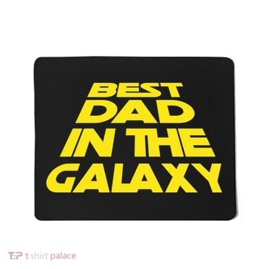 Best Dad In The Galaxy Father's Day Mousepad