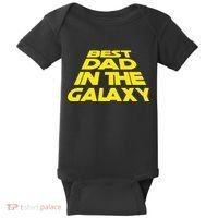 Best Dad In The Galaxy Father's Day Baby Bodysuit thumb 0