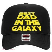 Best Dad In The Galaxy Father's Day Hat thumb 0