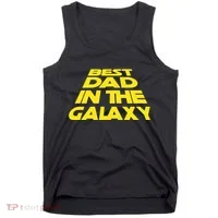Best Dad In The Galaxy Father's Day Tank Top thumb 0