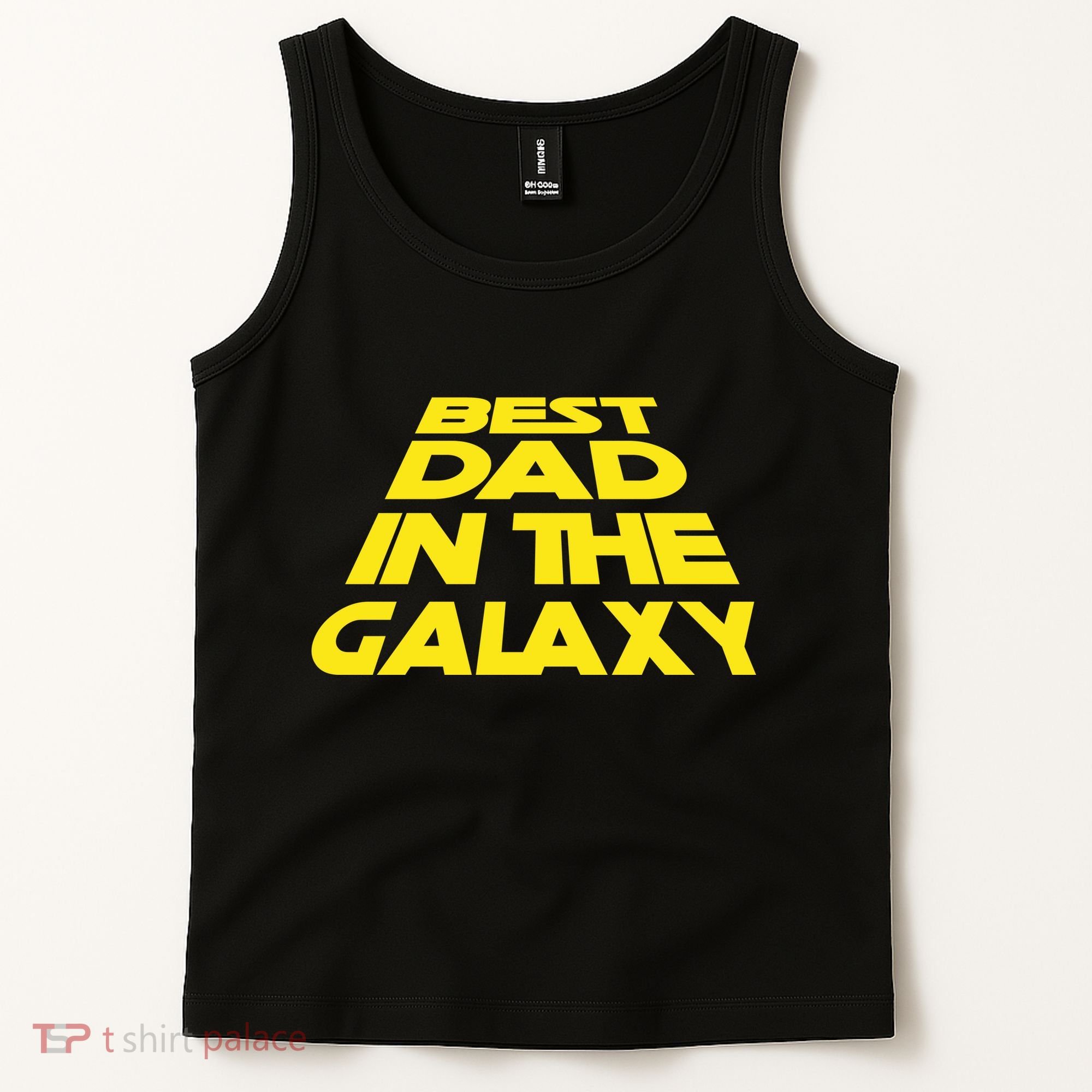 Best Dad In The Galaxy Father's Day Tank Top