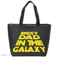 Best Dad In The Galaxy Father's Day Tote Bag thumb 0