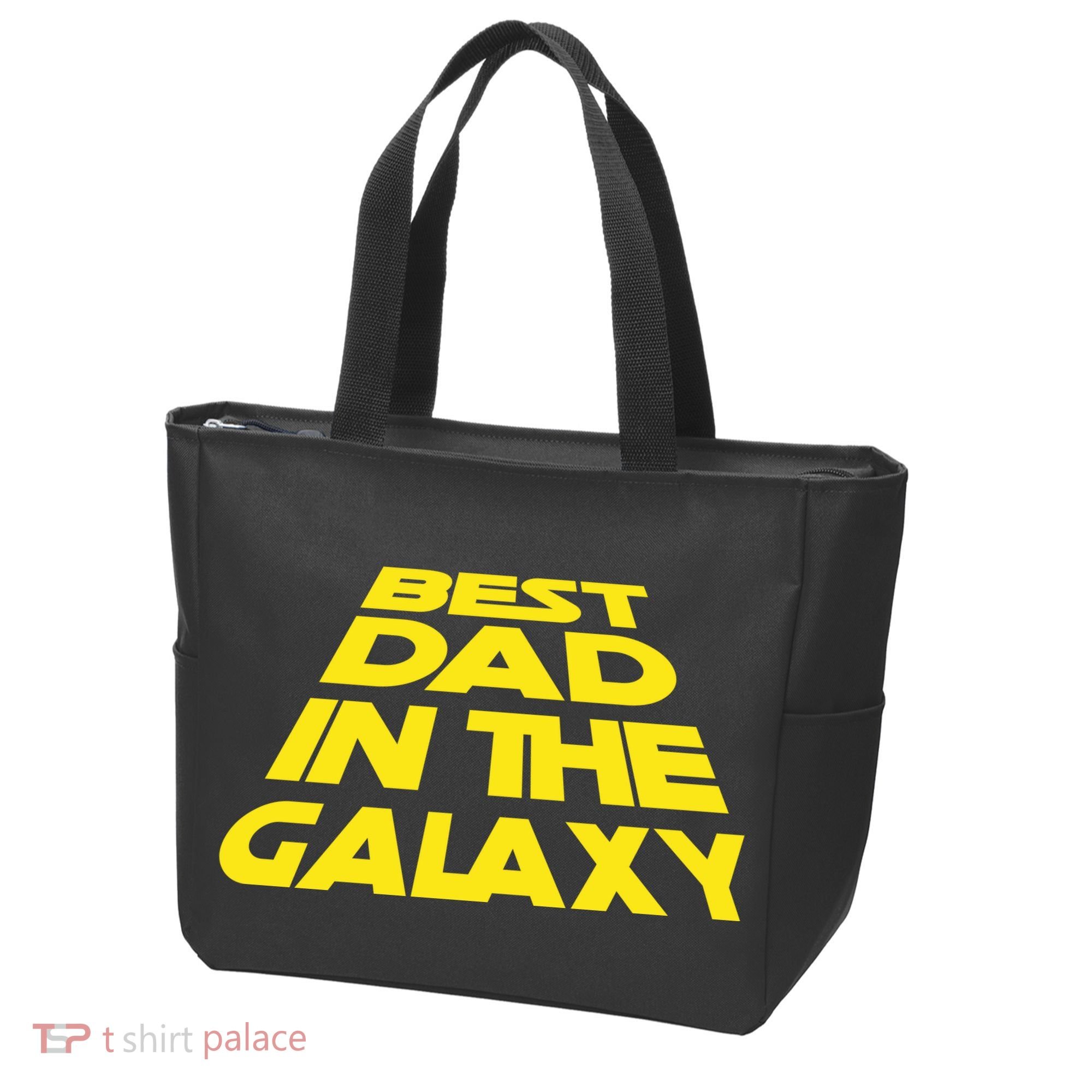 Best Dad In The Galaxy Father's Day Tote Bag
