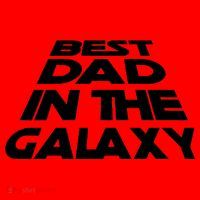 Best Dad In The Galaxy Father's Day Santa Hat thumb 1